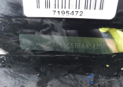 2011 BMW 328I xDrive z USA, uszkodzony, nr VIN WBAPK5C53BA654207